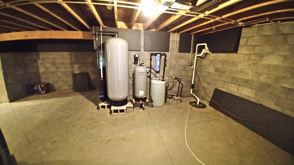 Cistern water treatment system